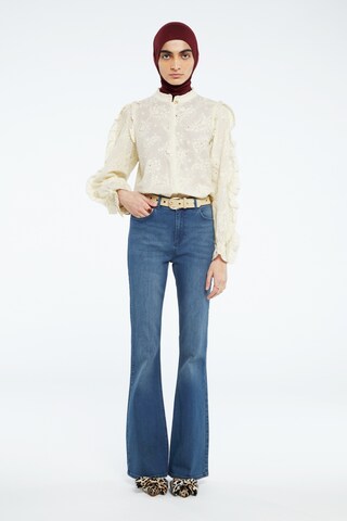 Fabienne Chapot Blouse 'Fien' in Beige