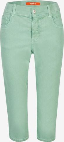 Coupe slim Jean Angels en vert : devant