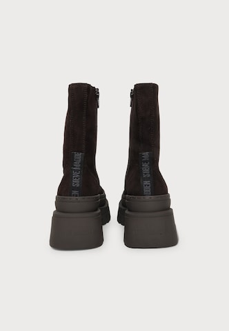 STEVE MADDEN Μποτάκι με κορδόνια 'COAST' σε καφέ