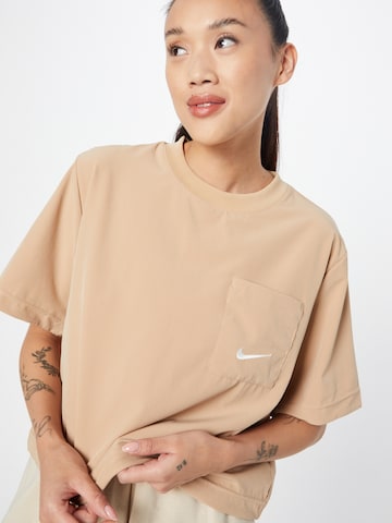 Nike Sportswear Shirt in Beige