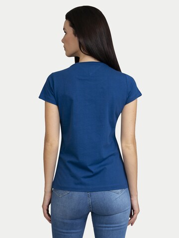Sir Raymond Tailor T-Shirt 'Gabriela' in Blau