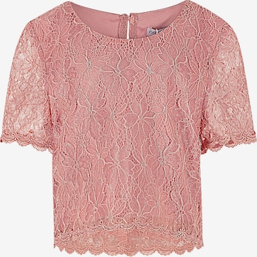 rožinė happy girls Marškinėliai: priekis