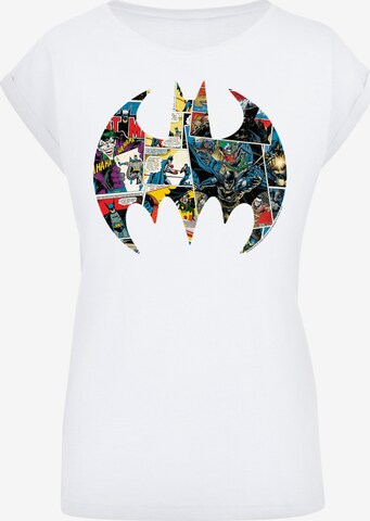 Maglietta 'DC Comics Batman Comic Book' di F4NT4STIC in bianco: frontale