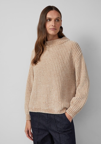 s.Oliver Sweater in Beige: front