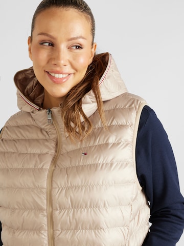 Gilet Tommy Hilfiger Curve en beige