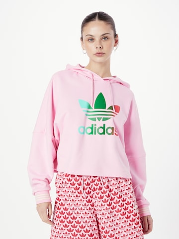 ADIDAS ORIGINALS Sweatshirt 'Adicolor 70S ' in Pink: front