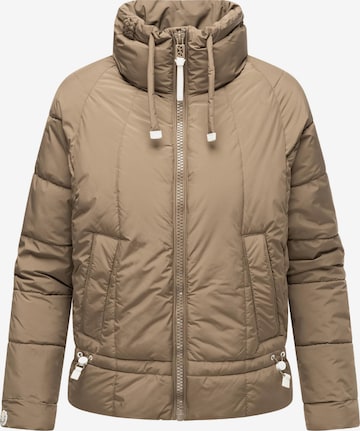 Veste mi-saison 'Luftzauber 14' NAVAHOO en marron : devant