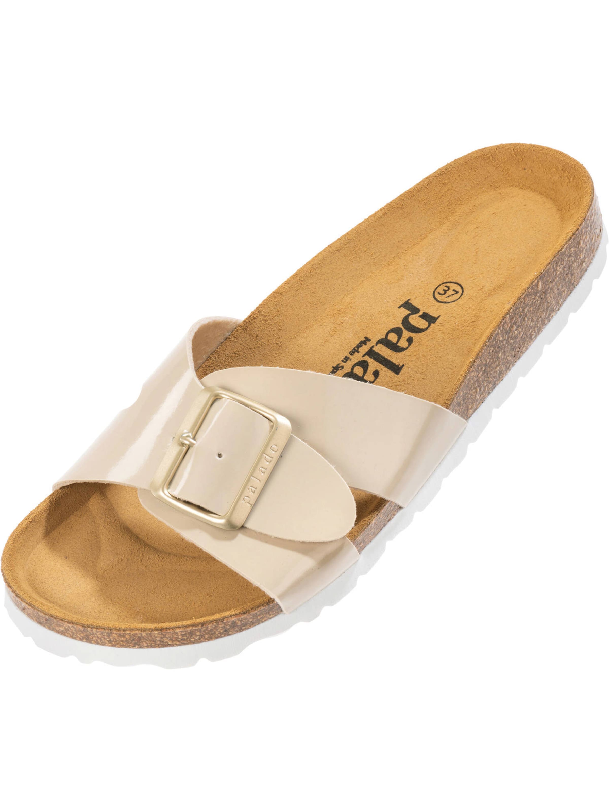 Palado Mule 'Tinos' in Beige: front