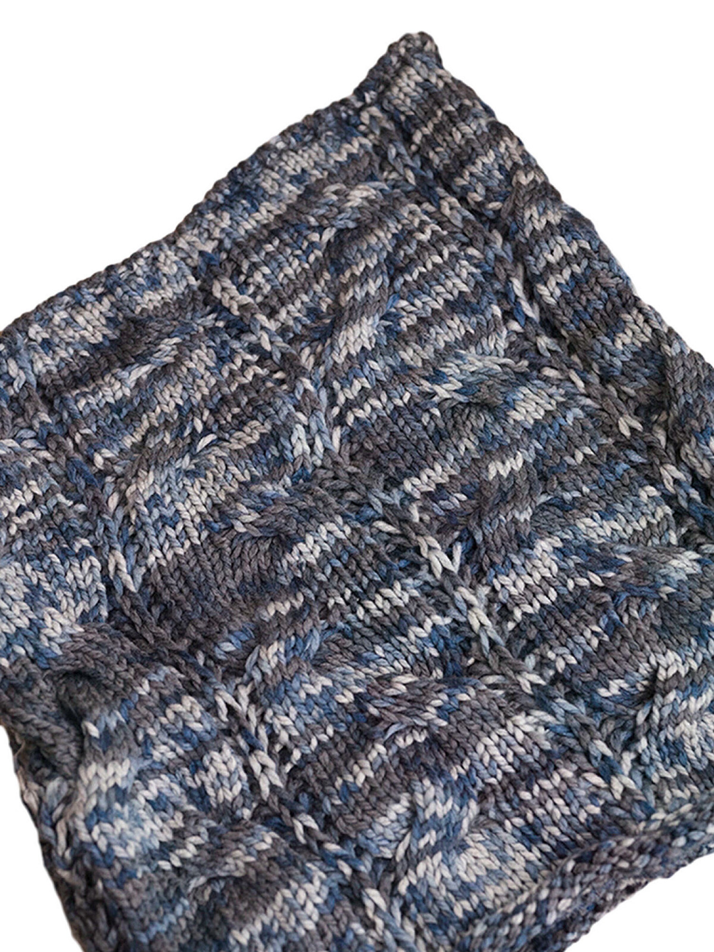 Lumera Kruhová šála – modrá