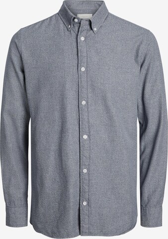 JACK & JONES Overhemd 'Brook Grindle' in Blauw: voorkant