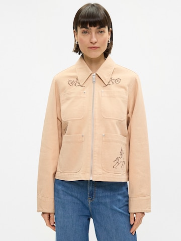 Veste mi-saison SCOTCH & SODA en rose : devant