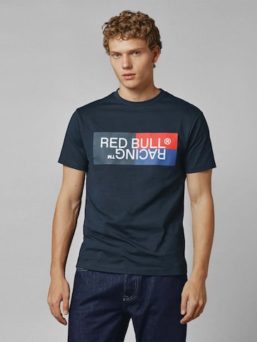 T-Shirt Red Bull Racing x Pepe Jeans en bleu : devant