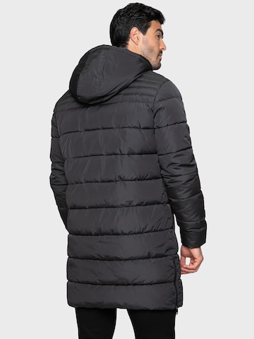 Threadbare Winter Jacket 'Pike' in Black