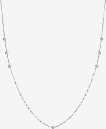 ELLI Halskette Basic Kette, Kugel in Silber: predná strana