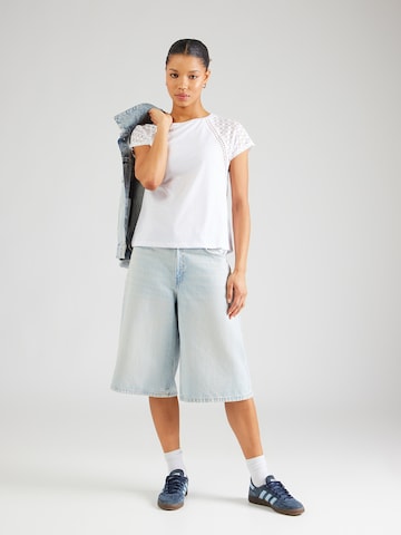 balta Hailys Marškinėliai 'Mo44nali'