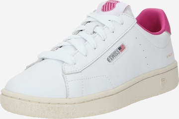 Sneaker bassa 'SLAMMKLUB' di K-SWISS in bianco: frontale