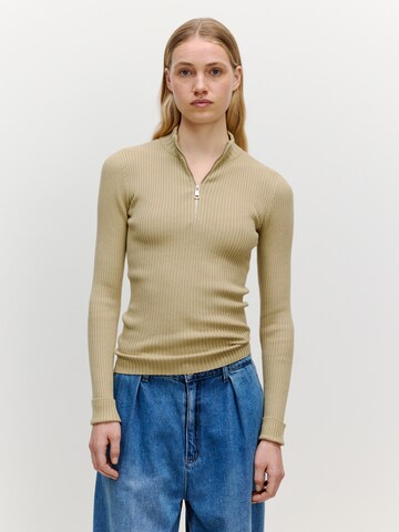 Pullover 'Alison' di EDITED in verde: frontale