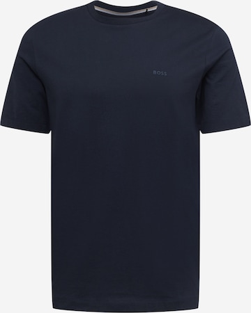 BOSS Black T-Shirt 'Thompson' in Blau: predná strana