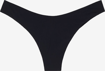 CALZEDONIA Bikini Bottoms in Black: front