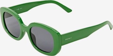 Lunettes de soleil ESPRIT en vert : devant