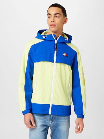 Tommy Jeans Between-Season Jacket 'Chicago' in Blue: front