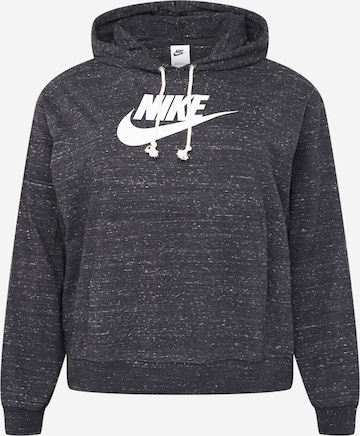 Nike Sportswear Sweatshirt in Black: front