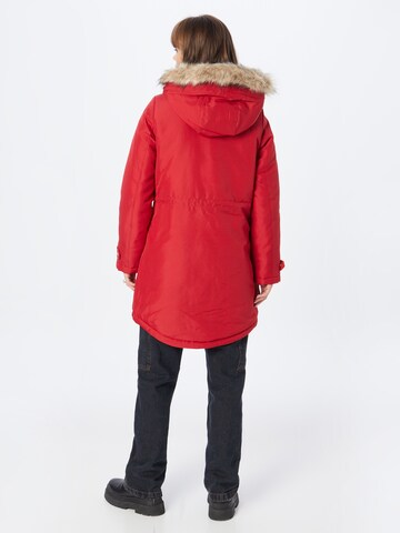 Parka d’hiver 'TRACK' VERO MODA en rouge