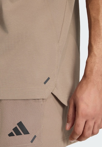 ADIDAS PERFORMANCE Functioneel shirt 'Power' in Beige