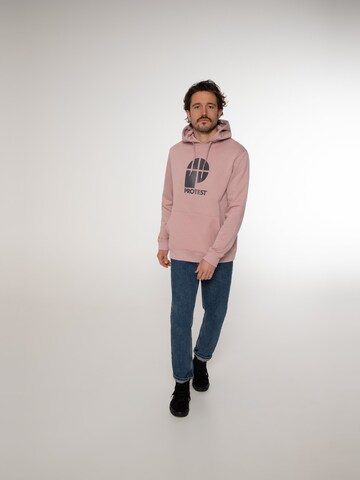 PROTEST Sweater 'CLASSIC LOGO HOODY' in Pink