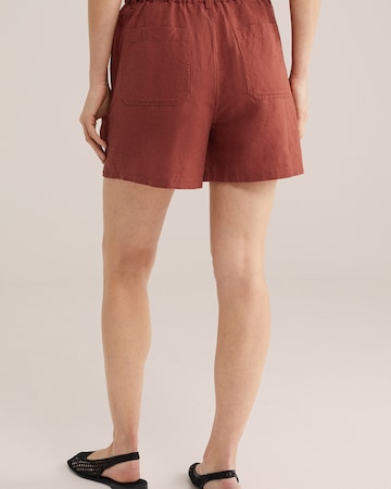 WE Fashion Regular Pants in Brown