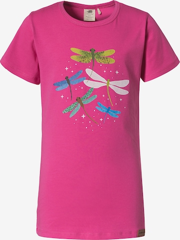 Walkiddy Shirt in Pink: front