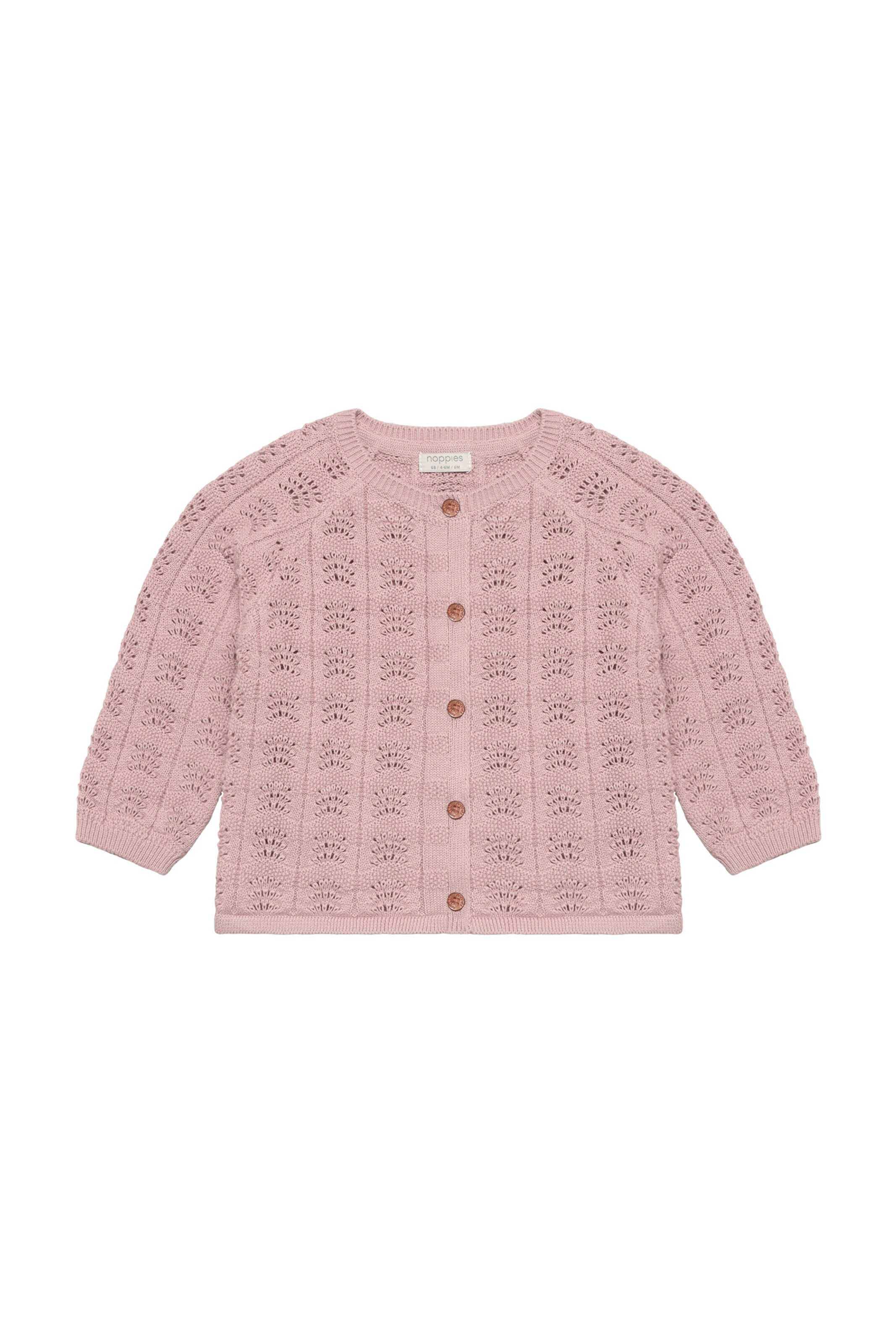 Noppies Knit cardigan in 50 in Light pink, Item view