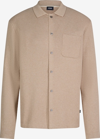 JOOP! Gebreid vest in Beige: voorkant