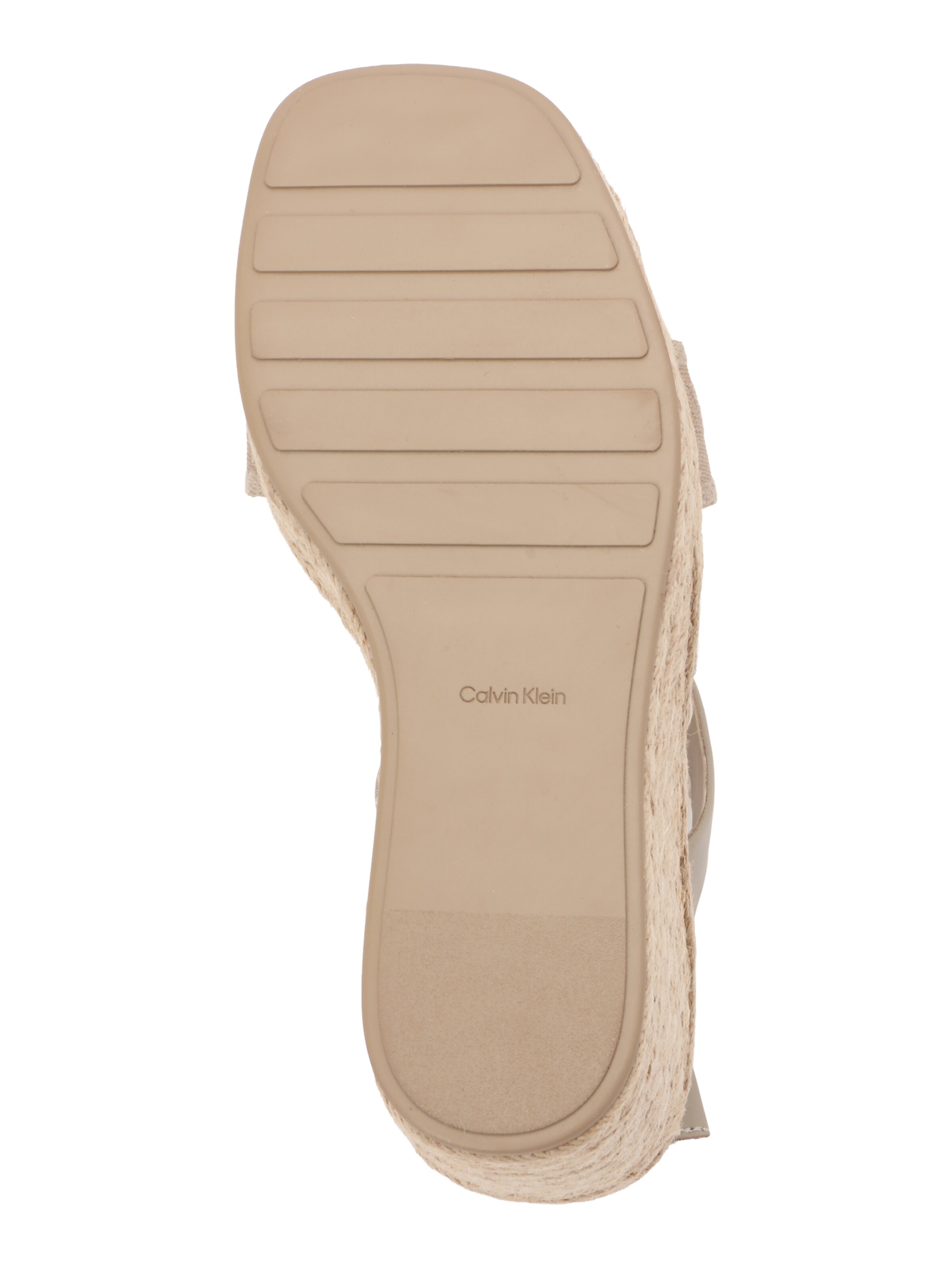 bēšs Calvin Klein Siksniņsandales 'Elisabeth'