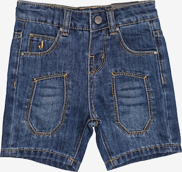 Jeckerson Regular Trousers 'Bermuda denim blu per neonato' in Blue: front