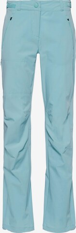 OCK Regular Workout Pants in Blue: front