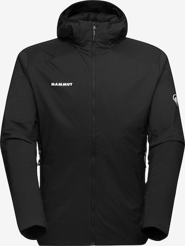 MAMMUT Outdoorjacke ‘Rime Light Flex’ in Schwarz: Vorderseite