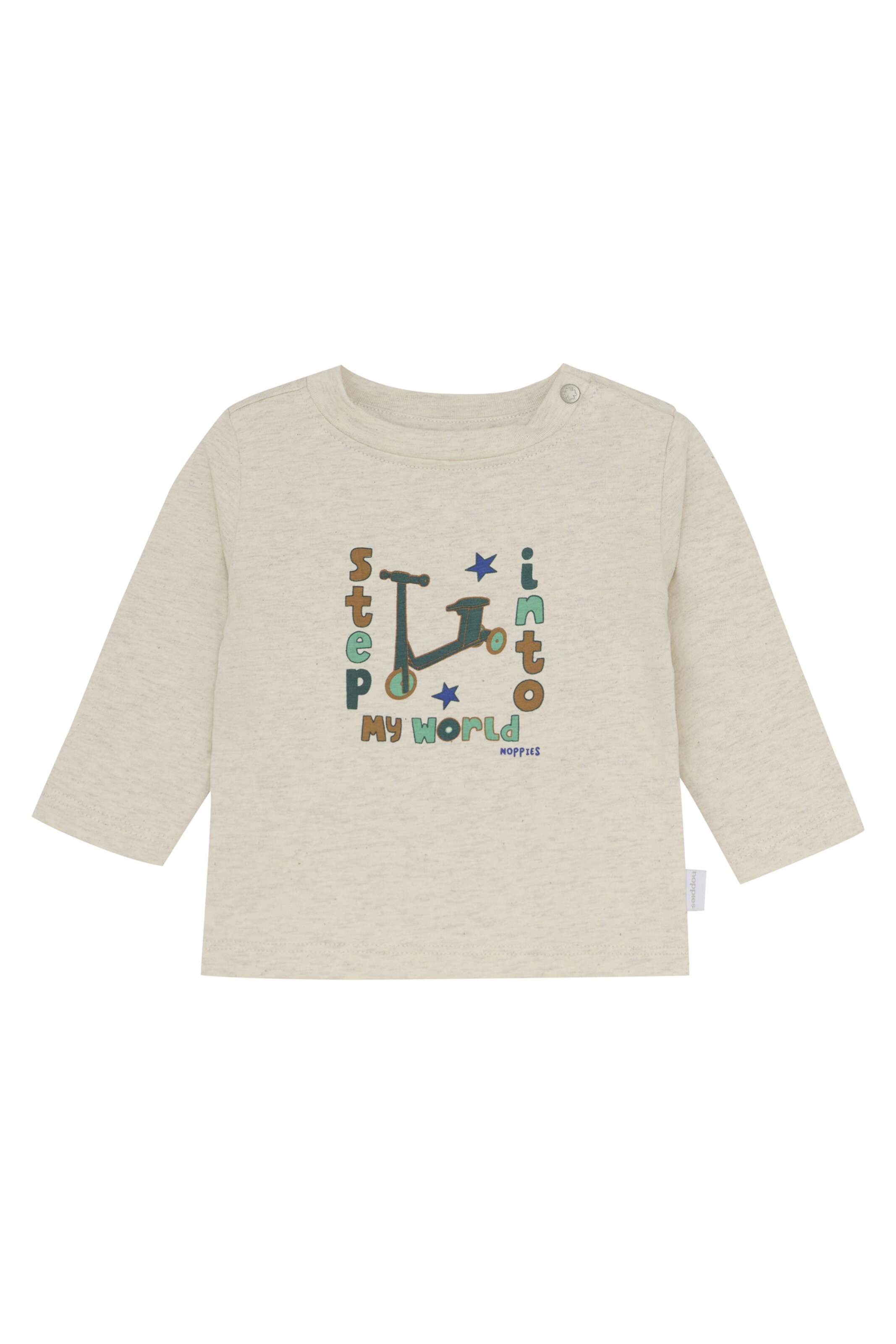 Noppies Shirt 'Stonewood' in Beige: voorkant