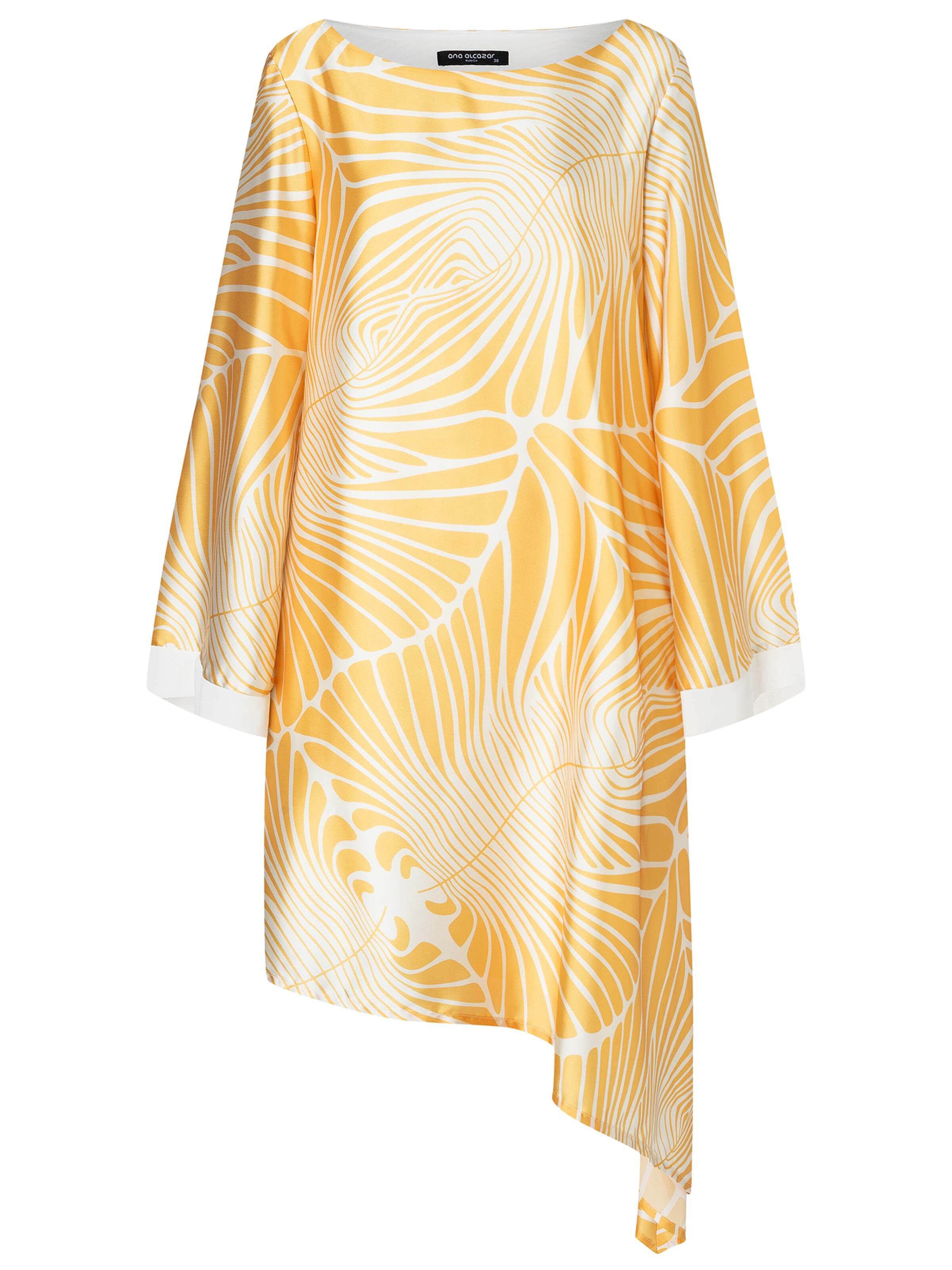 Ana Alcazar Kleid 'Zeana' in Gelb: Vorderseite