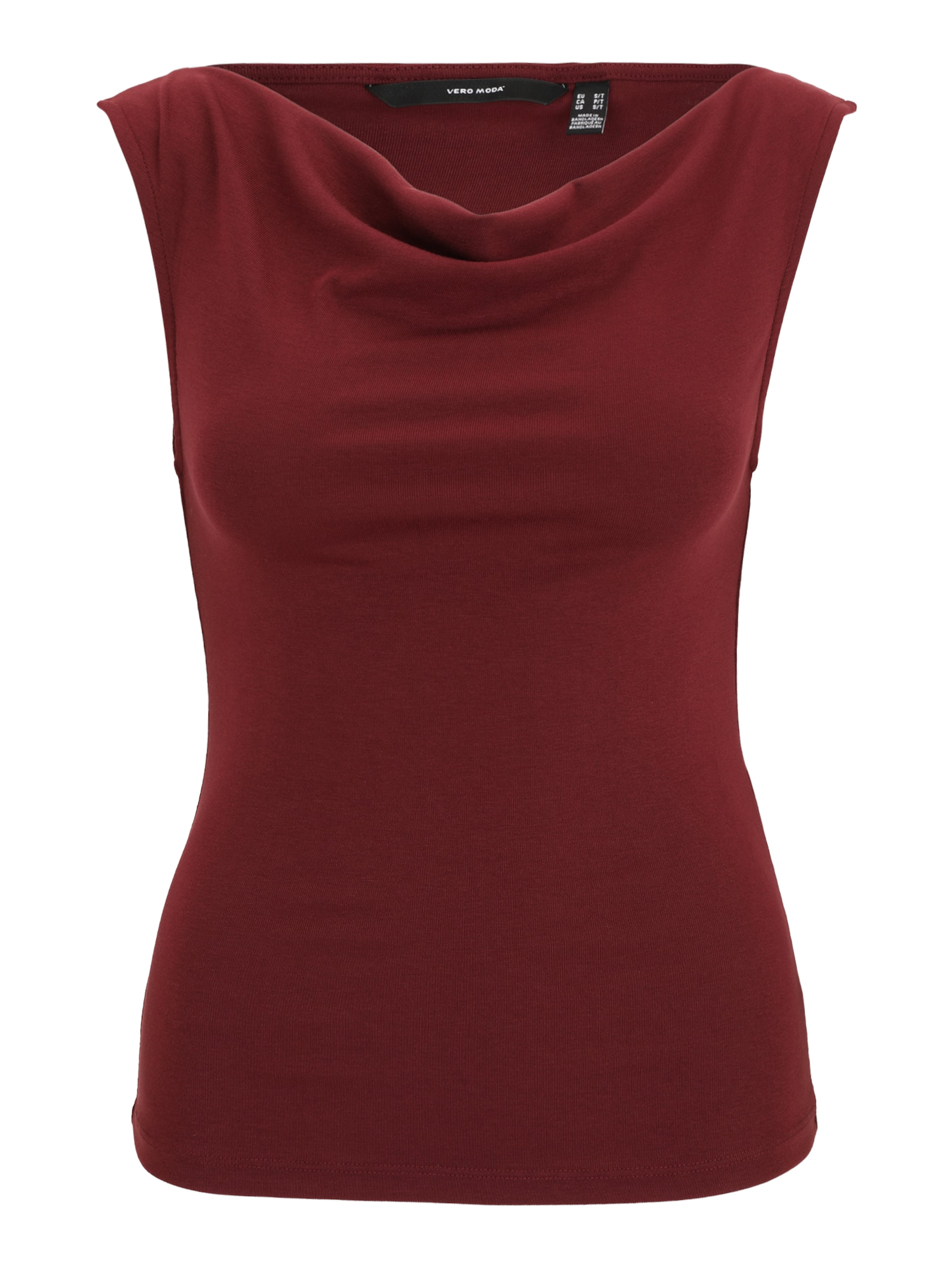 Vero Moda Tall Top – červená: přední strana