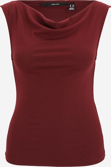 Palaidinė be rankovių iš Vero Moda Tall, spalva – vyno raudona spalva, Prekių apžvalga