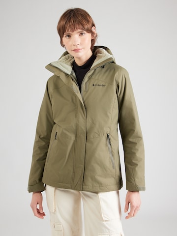 COLUMBIA Vabaajajope 'Bugaboo™ III', värv roheline: eest vaates