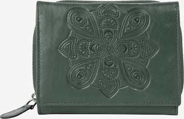 Porte-monnaies 'MANDALA' Bruno Banani en vert : devant