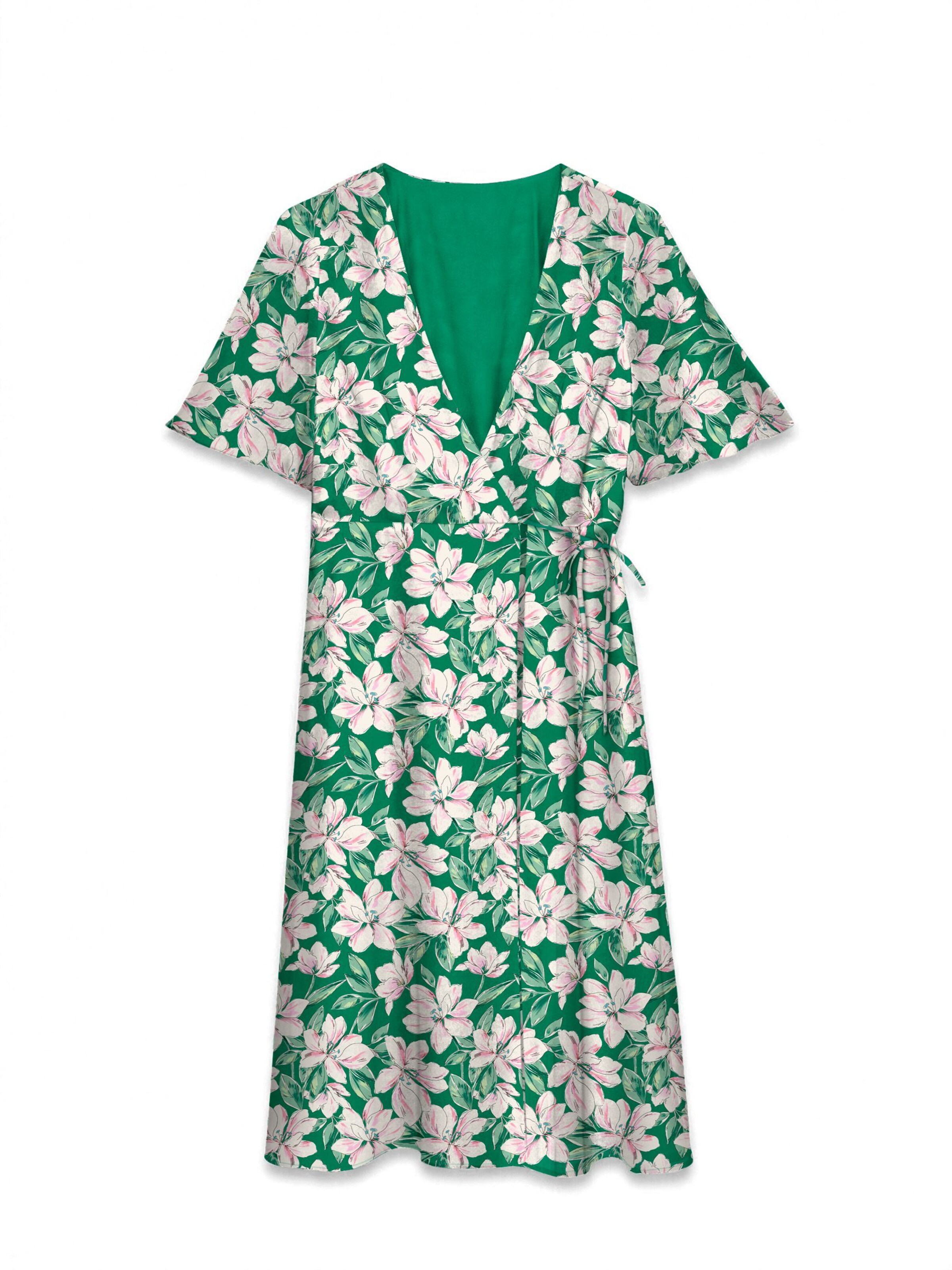 Abito 'VMZille' VERO MODA di colore verde / verde pastello / rosa / bianco, Visualizzazione prodotti