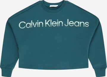 Sweat-shirt 'HERO' Calvin Klein Jeans en bleu : devant