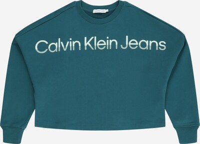 Calvin Klein Jeans Sweatshirt 'HERO' in petrol / mint / jade, Produktansicht