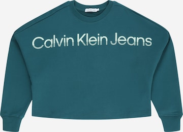Calvin Klein Jeans Sweatshirt 'HERO' in Blue: front