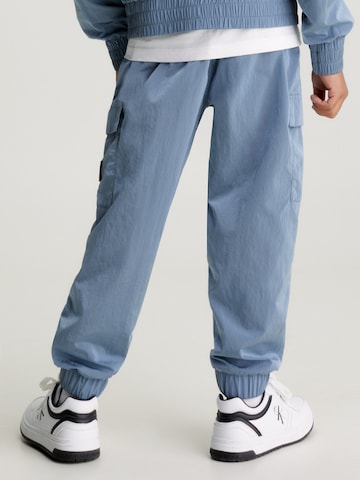 Calvin Klein Jeans Loosefit Broek in Blauw