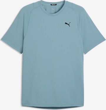 T-Shirt fonctionnel 'Pwrmode' PUMA en bleu : devant