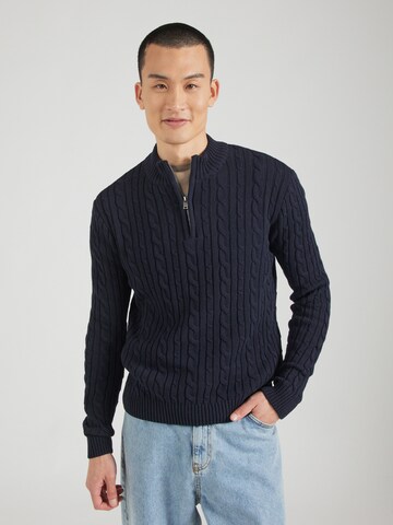 Pull-over 'Nikolai' ABOUT YOU en bleu : devant